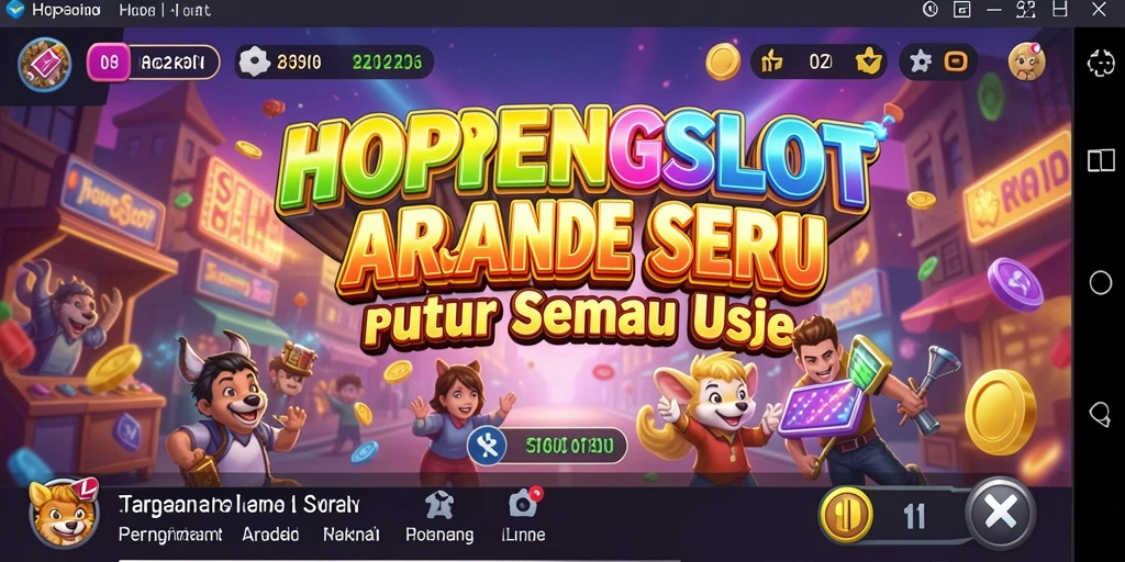 Screenshot gameplay HOPENGSLOT yang menarik dengan grafis menawan.