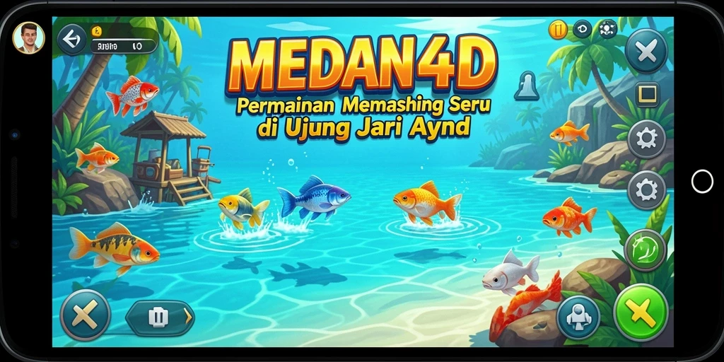 Tampilan gameplay MEDAN4D yang menampilkan pengalaman memancing luar biasa.
