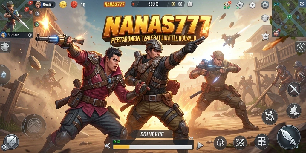Tampilan gameplay NANAS777 yang seru dan mendebarkan.