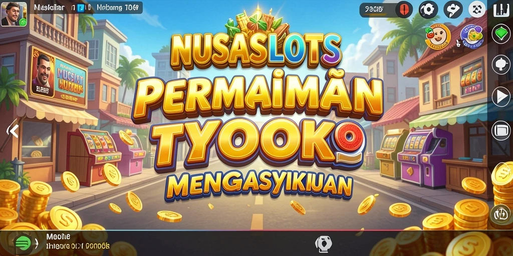 Tampilan menarik dari gameplay NUSASLOTS yang seru.