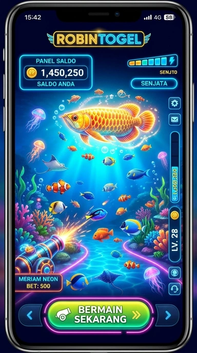 Screenshot fitur terbaru dari aplikasi robintogel.
